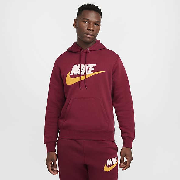 Mens Red Hoodies. Nike